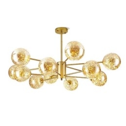 Magic Bean függőlámpa Nordic stílusú üveggolyós Gypsophila függőlámpa