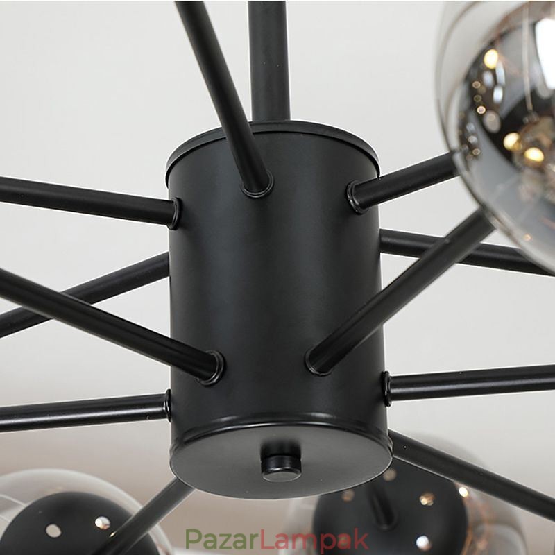 Magic Bean függőlámpa Nordic stílusú üveggolyós Gypsophila függőlámpa