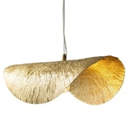 Sárgaréz függőlámpa Modern, minimalista Lotus Leaf mennyezeti lámpa