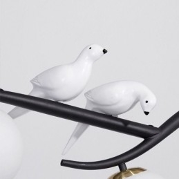 Modern, minimalista ágas függőlámpa 4 lámpás dekoratív lámpa