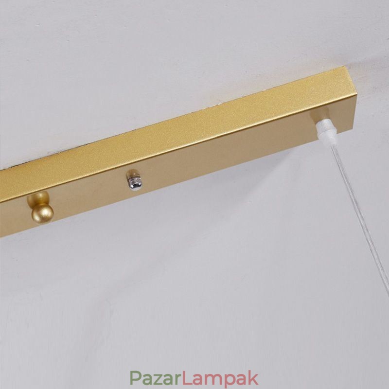 Modern, minimalista ágas függőlámpa 4 lámpás dekoratív lámpa