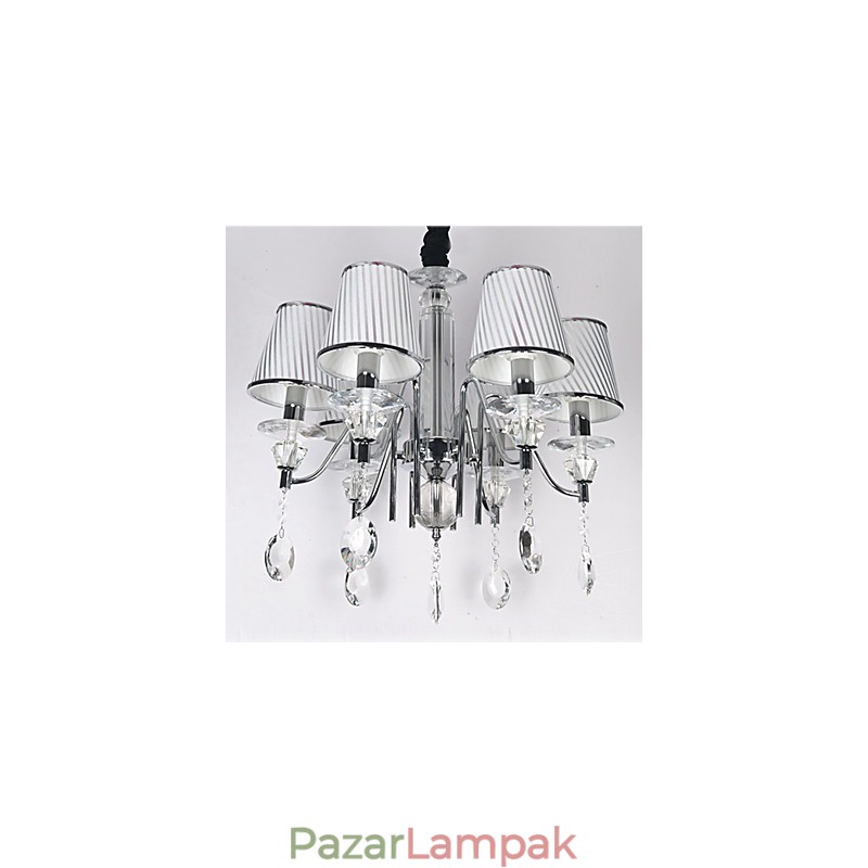Modern kortárs kristályból galvanizált csillár