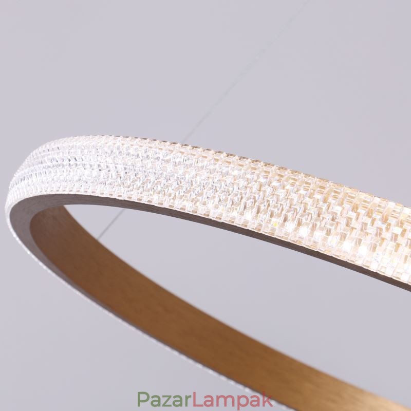 Gyűrűs függőlámpa Minimalista akril világítótest