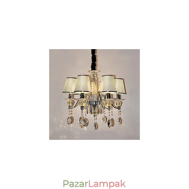 Modern kortárs kristályból galvanizált csillár