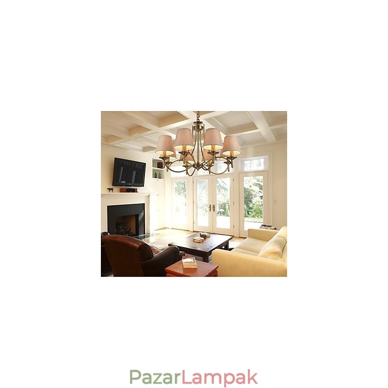 Modern, modern, hagyományos, klasszikus rusztikus Lodge Country Island vintage sárgaréz fémcsillár