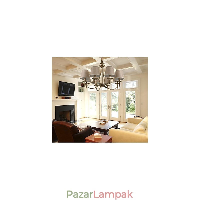 Modern, modern, hagyományos, klasszikus rusztikus Lodge Country Island vintage sárgaréz fémcsillár