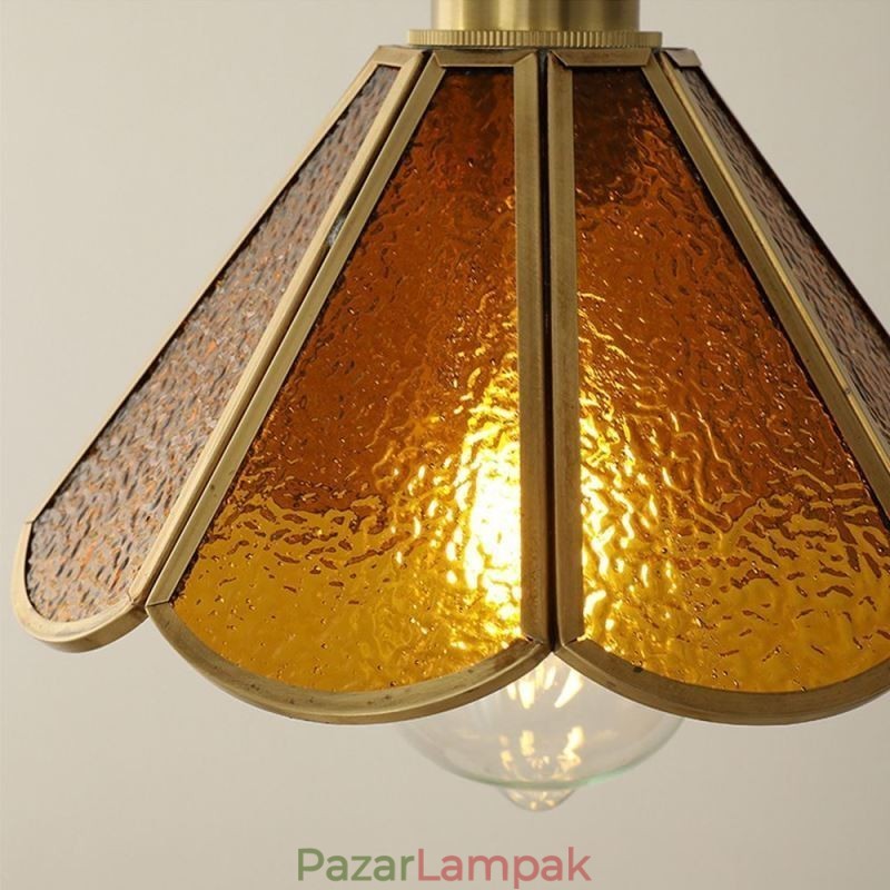 Mini üveg függőlámpa Modern egyszerű üveg mennyezeti lámpa