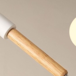 Nordic függőlámpa Kreatív Magic Bean Log függőlámpa