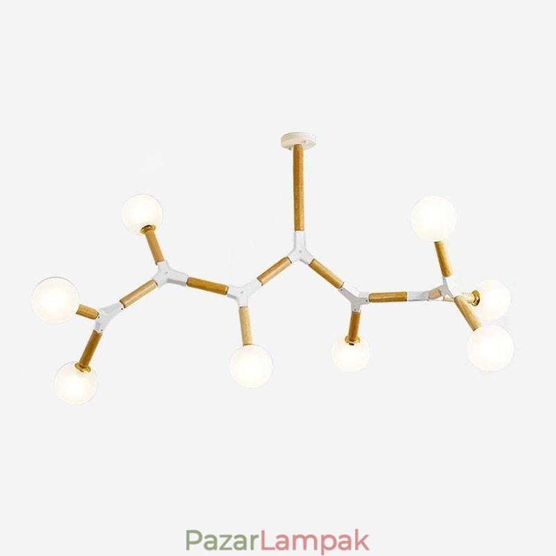 Nordic Magic Bean függőlámpa Kreatív fa világítás