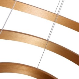 Modern függőlámpa akril 3 gyűrűs lámpa 80+60+40cm