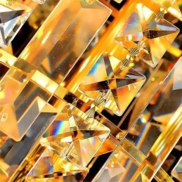 Európai hosszú függő kristálycsillár