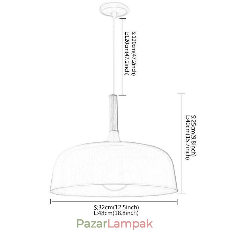 Nordic Pendant Light Egyedileg állítható lámpa Otthoni melegséget biztosító lámpa