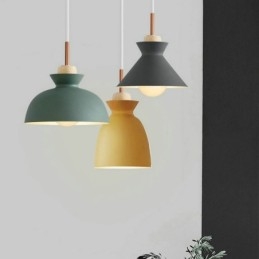 Függeszték Nordic Metal Dome Macaron Colors Lámpalámpa