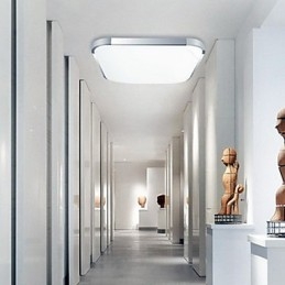 Modern, modern, galvanizált fém süllyesztett tartó