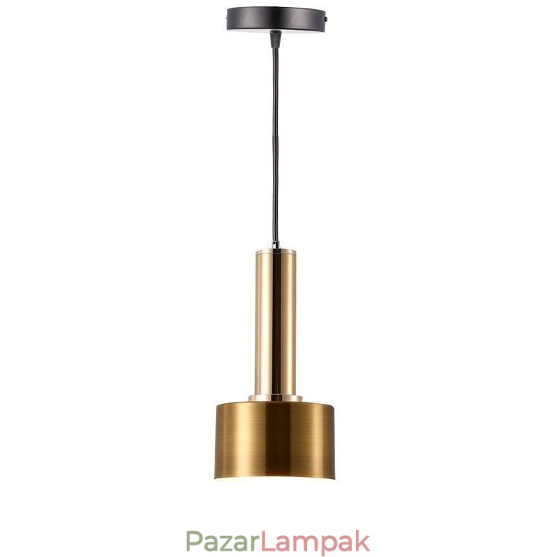 Modern egyszerű függőlámpa henger alakú lámpa alumínium világító lámpa