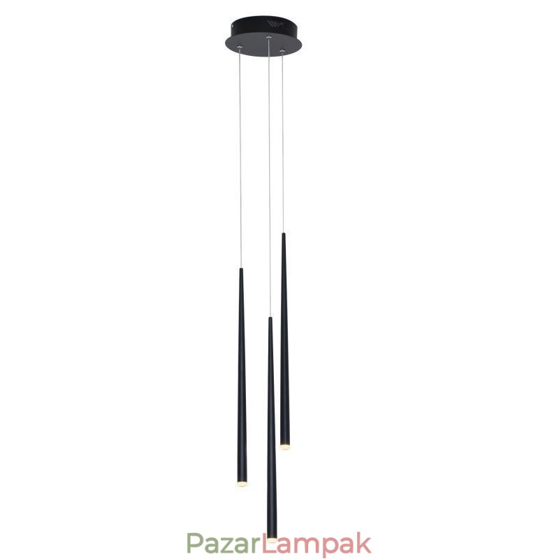 Modern egyszerű függőlámpa henger alakú világítás Meteor esőlámpa fény