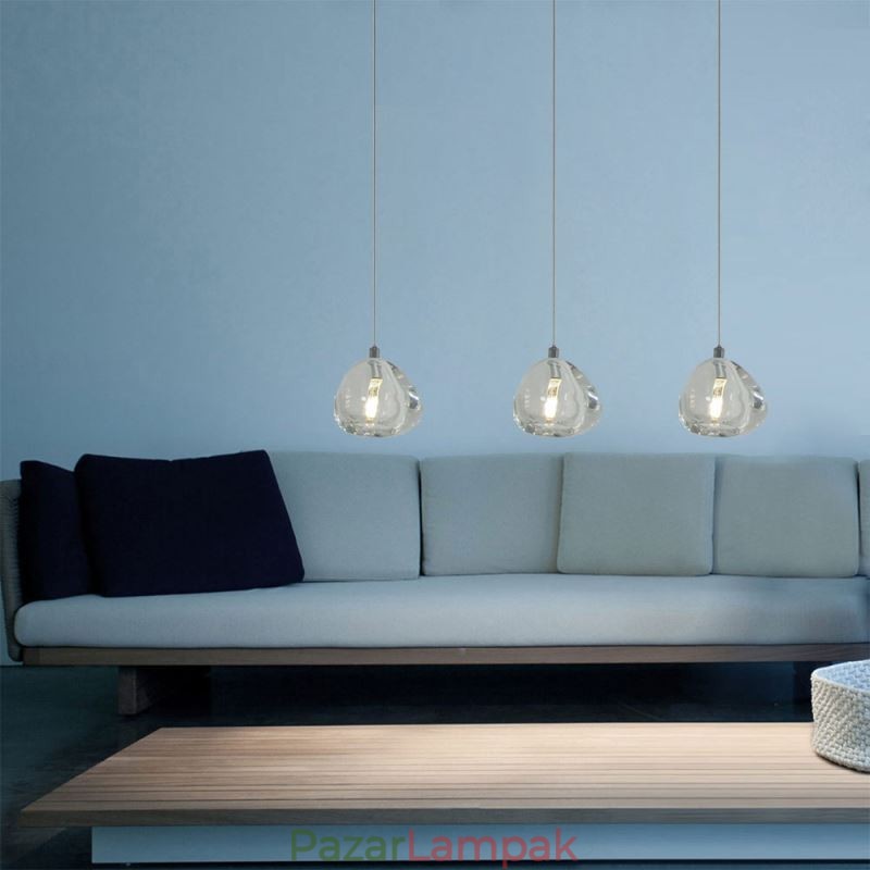 Modern függőlámpa Kristály csillár könnyű otthoni világító lámpa