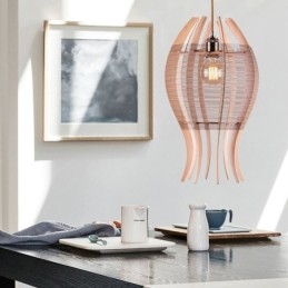 DIY Nordic Wood Fish függőlámpa