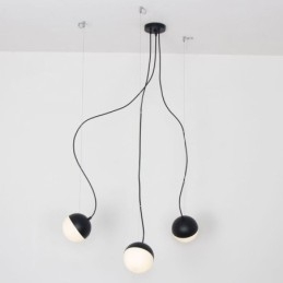 Nordic Ball Cluster függőlámpa Modern kreatív, kerek formájú lámpavilágítás