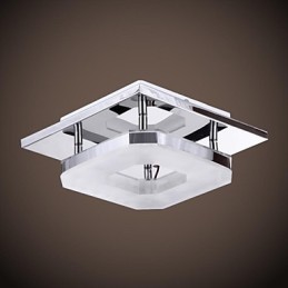 Akril süllyeszthető 1 lámpa Modern akril galvanizáló rozsdamentes acél