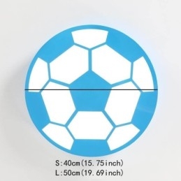Modern kreatív függőlámpa labdarúgó lámpa dekorációs világítás