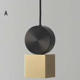 Modern függőlámpa Nordic akril lámpa geometriájú világítólámpa