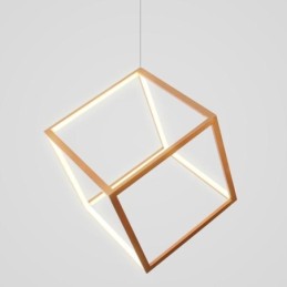 Posztmodern függőlámpa Geometrikus arany függőlámpa