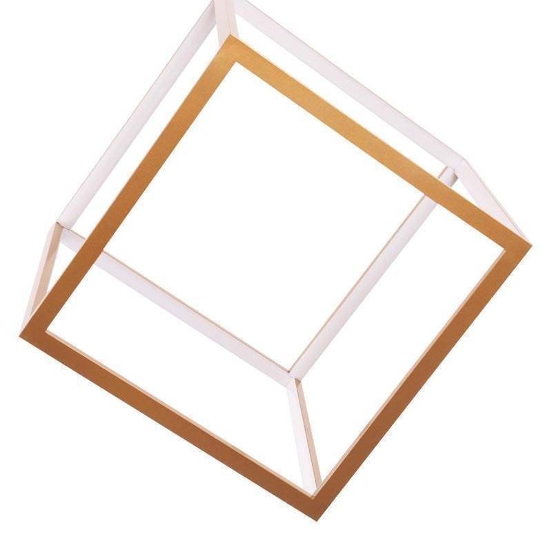 Posztmodern függőlámpa Geometrikus arany függőlámpa