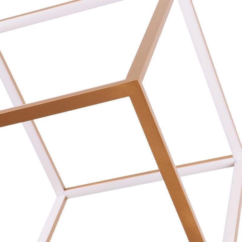 Posztmodern függőlámpa Geometrikus arany függőlámpa