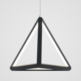 Posztmodern függőlámpa geometriai háromszög fényű kreatív lámpa világítás