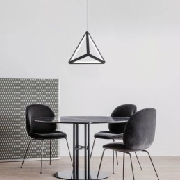Posztmodern függőlámpa geometriai háromszög fényű kreatív lámpa világítás