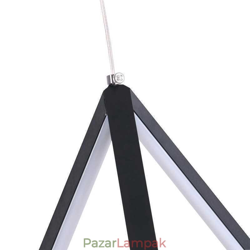 Posztmodern függőlámpa geometriai háromszög fényű kreatív lámpa világítás