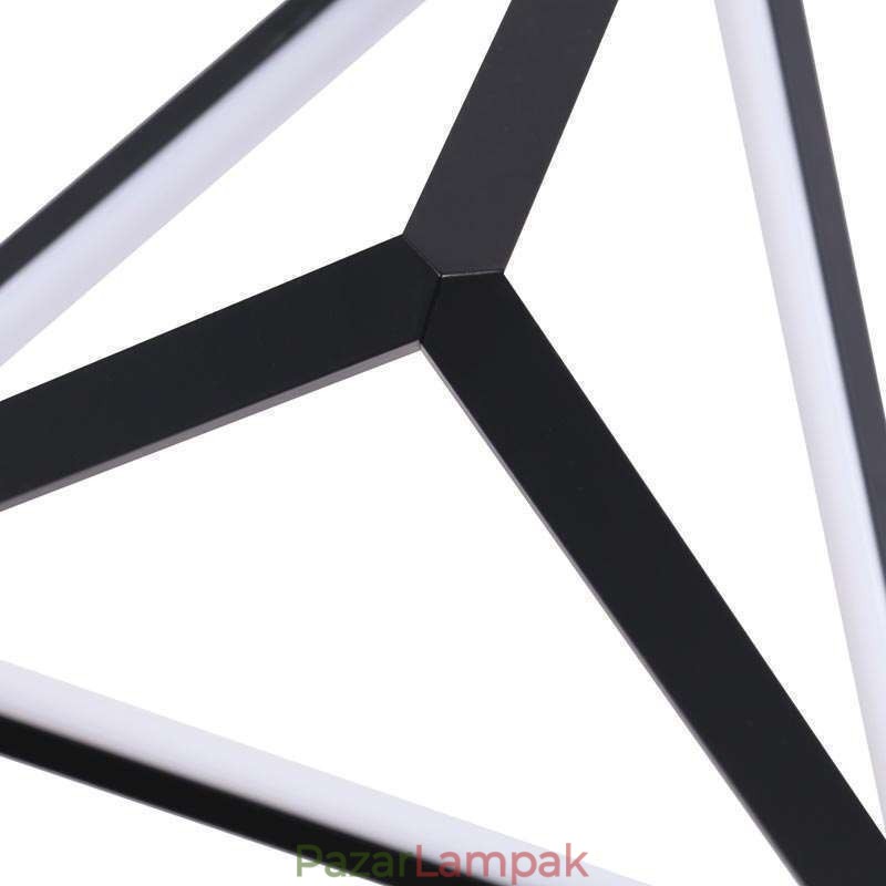 Posztmodern függőlámpa geometriai háromszög fényű kreatív lámpa világítás