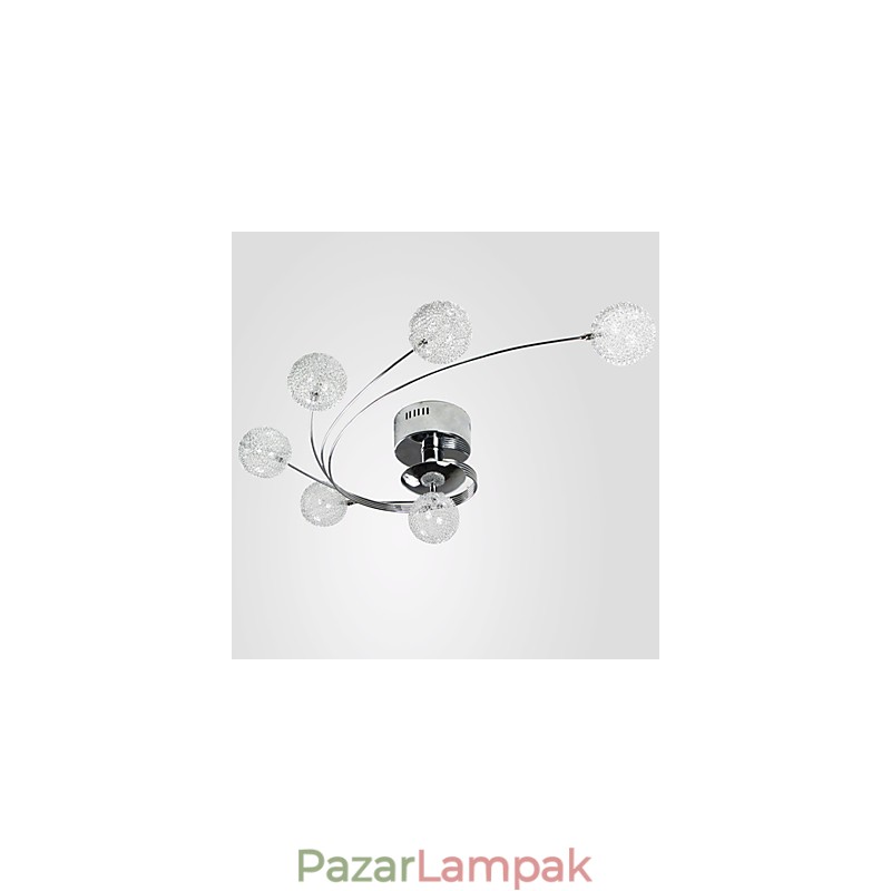 Mennyezeti lámpa Modern nappali izzók 6 lámpával