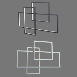 Nordic függőlámpa Geometrikus négyzet alakú függőlámpa