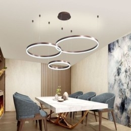 Posztmodern függőlámpa akril gyűrű alakú függőlámpa