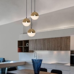 Nordic Ball Cluster függőlámpa Modern kreatív, kerek formájú lámpavilágítás
