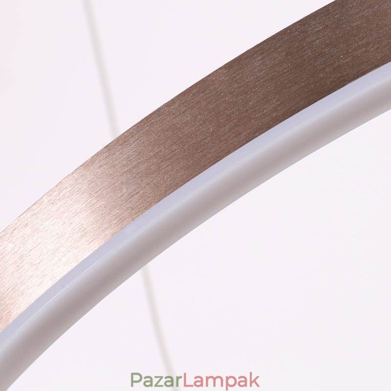 Függőlámpa Rajz Craft 2 gyűrűs lámpa 60+40cm