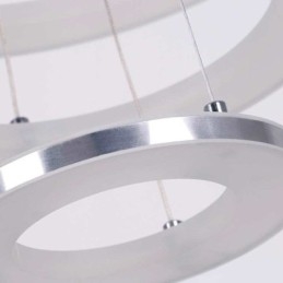 Modern függőlámpa akril 3 gyűrűs lámpa 40+30+20cm