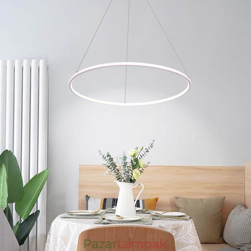 Modern függőlámpa körlámpa 60cm 80cm