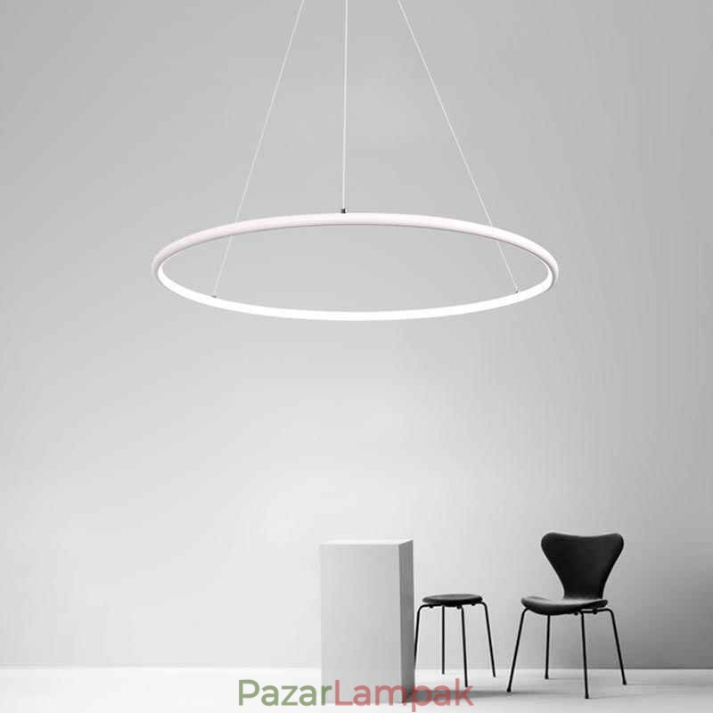 Modern függőlámpa körlámpa 60cm 80cm