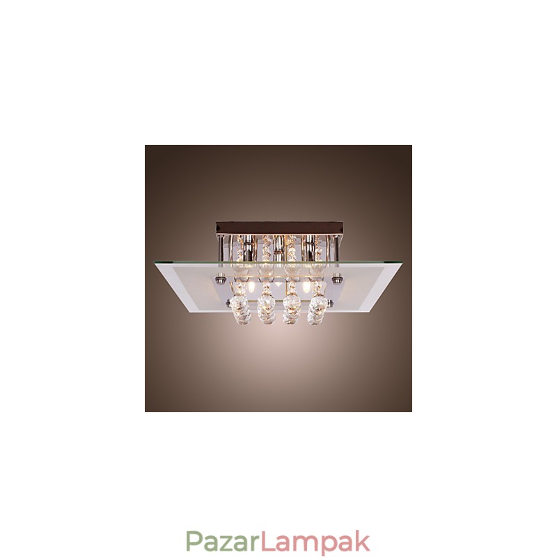 Mennyezeti lámpa Modern Crystal Living 5 lámpa