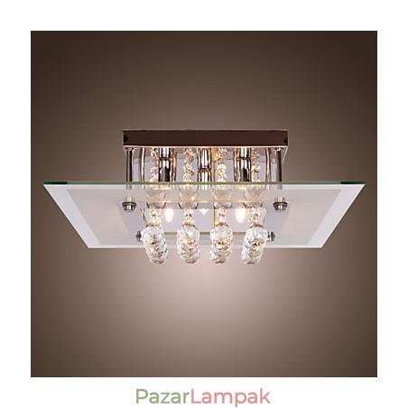 Mennyezeti lámpa Modern Crystal Living 5 lámpa Mennyezeti lámpa Modern Crystal Living 5 lámpa