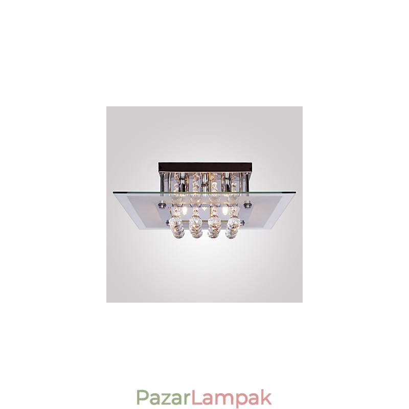 Mennyezeti lámpa Modern Crystal Living 5 lámpa
