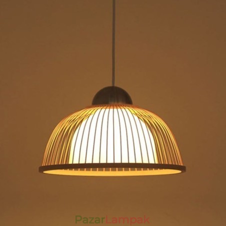 Modern egyszerű lefelé függő lámpa Különleges bambusz függőlámpa éjjeli világítás Modern egyszerű lefelé függő lámpa Különleges bambusz függőlámpa éjjeli világítás