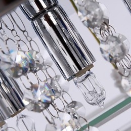Mennyezeti lámpa Modern Crystal Living 5 lámpa