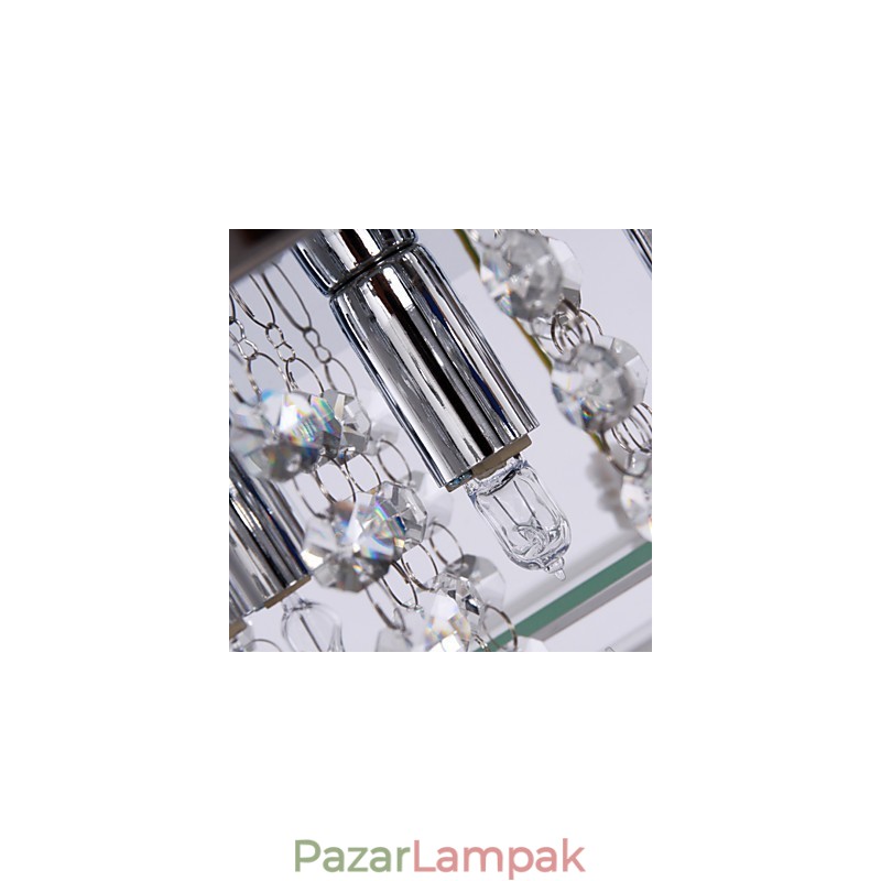 Mennyezeti lámpa Modern Crystal Living 5 lámpa