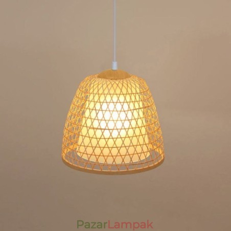 Visual Comfort Dome bambusz függőlámpa Visual Comfort Dome bambusz függőlámpa