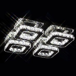 Modern, modern, galvanizált fém süllyesztett tartó