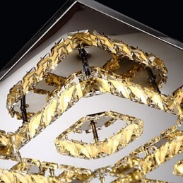 Modern, modern, galvanizált fém süllyesztett tartó